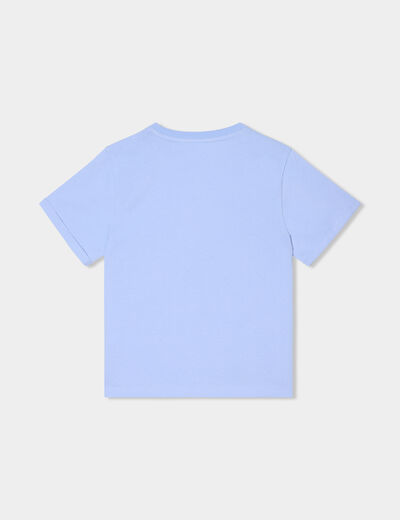 T-shirt manches courtes Les Sisters bleu fille