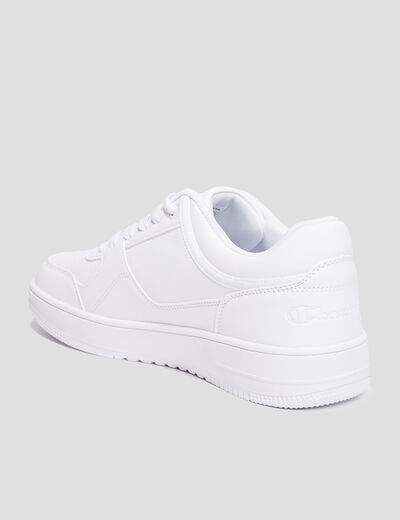 Tennis à lacets Champion blanc homme