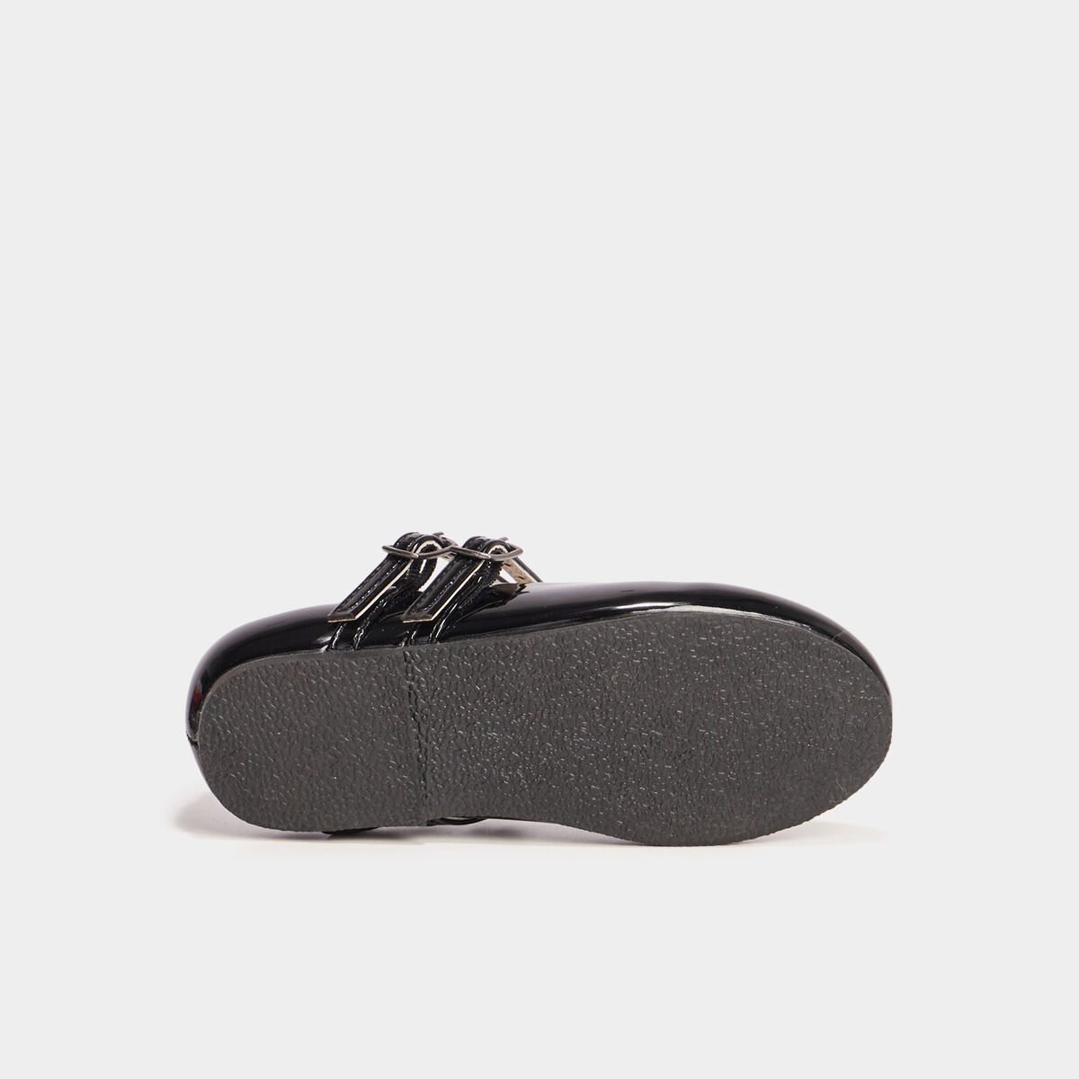 Ballerines vernies à bout rond noir fille