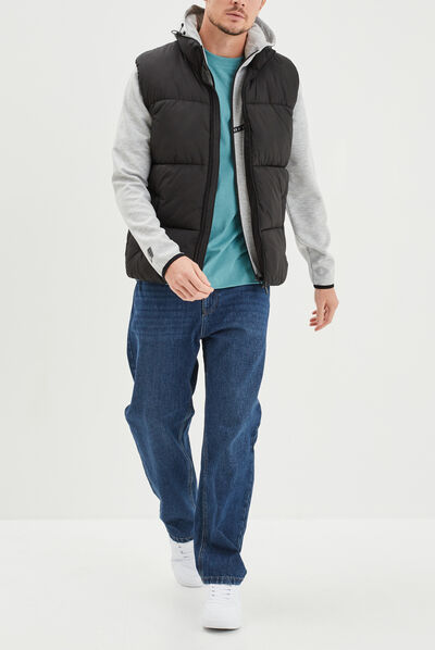 Jeans relaxed Creeks denim used homme