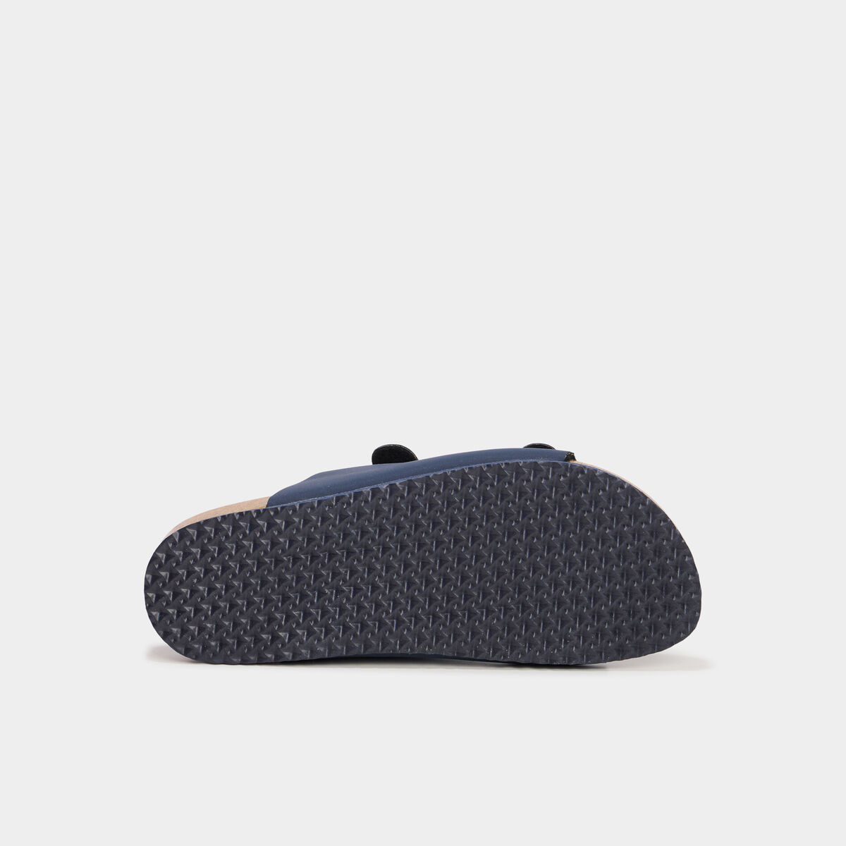 Mules avec boucles bleu marine garçon