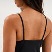 Nuisette fond de robe noir femme