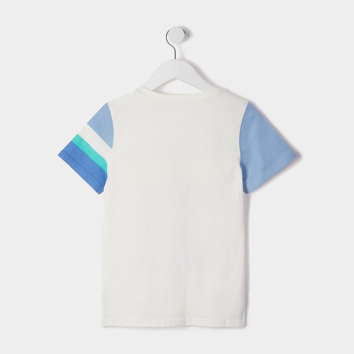 T-shirt manches courtes Creeks ecru garçon