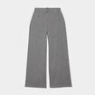 Pantalon large taille élastiquée gris fille