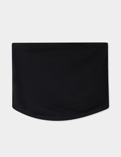 Bandeau de grossesse coton stretch noir femme maternité
