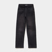 Jeans regular taille &eacute;lastiqu&eacute;e denim noir gar&ccedil;on