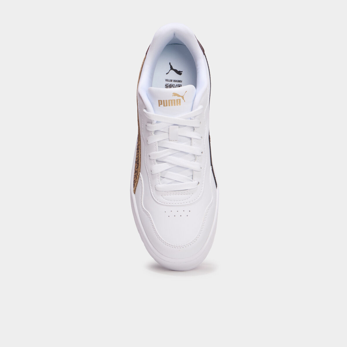 Baskets &agrave; lacets Puma Lally Skye marron femme