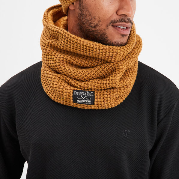 snood double camel homme Snood doublé camel homme