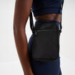 Sac pochette en bandouli&egrave;re noir femme