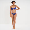 Soutien-gorge embo&icirc;tant dentelle bleu electrique femme