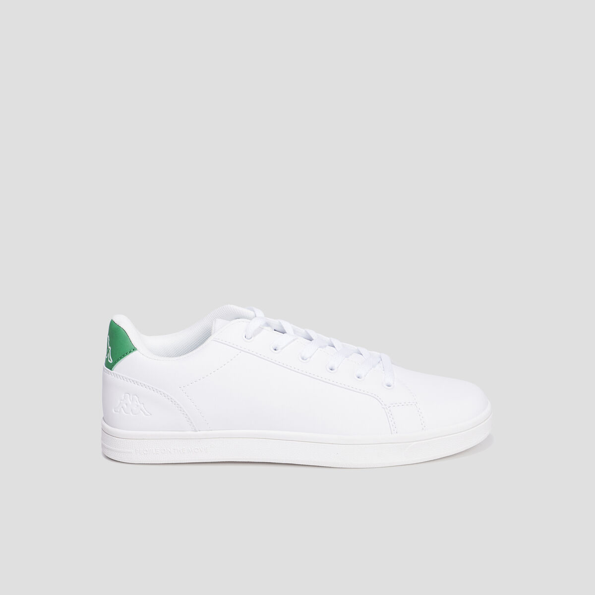 Tennis basses à lacets Kappa Galter blanc homme