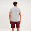 Ensemble pyjama short et t-shirt gris clair homme
