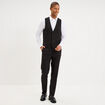 Gilet de costume sans manches noir homme