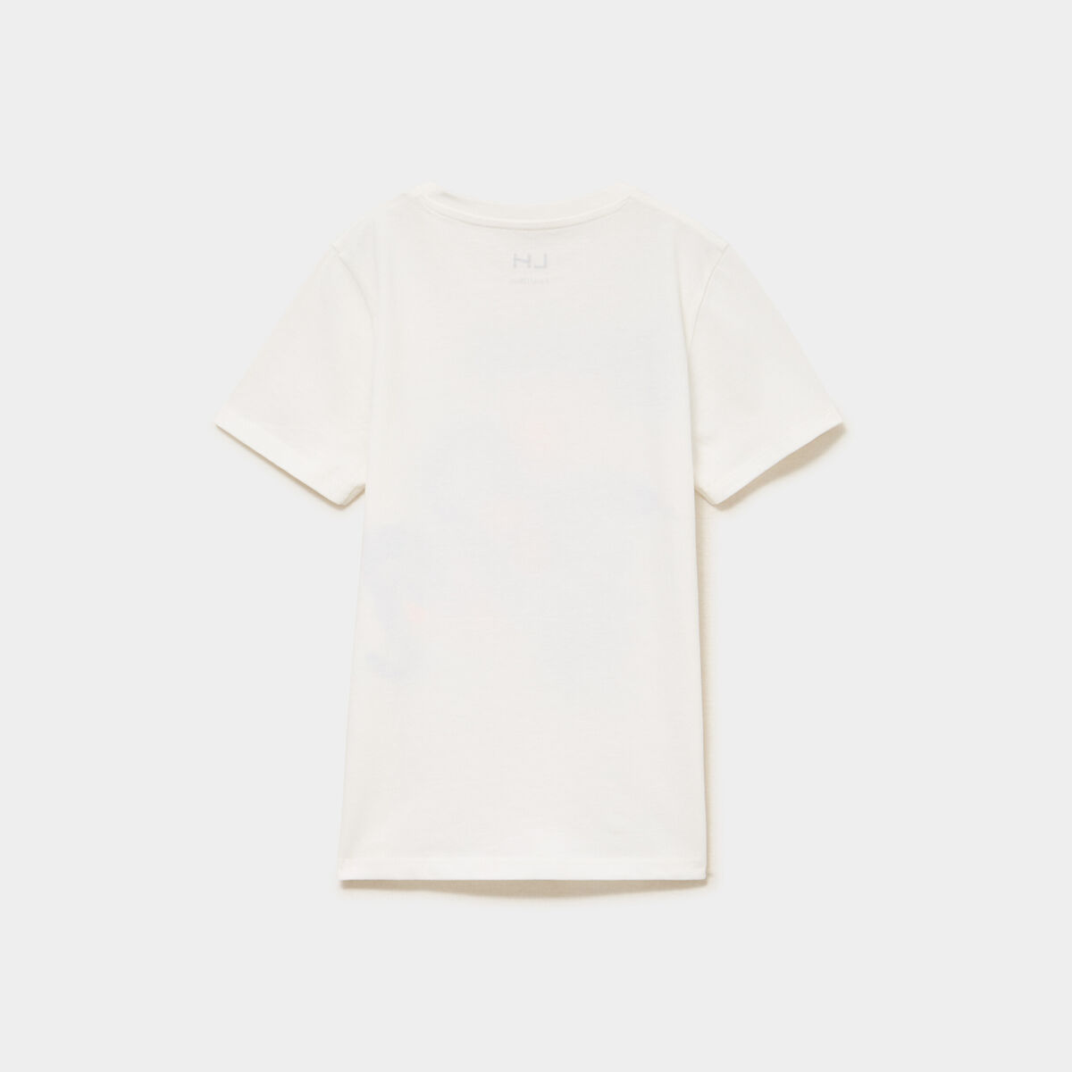 T-shirt manches courtes coton blanc gar&ccedil;on