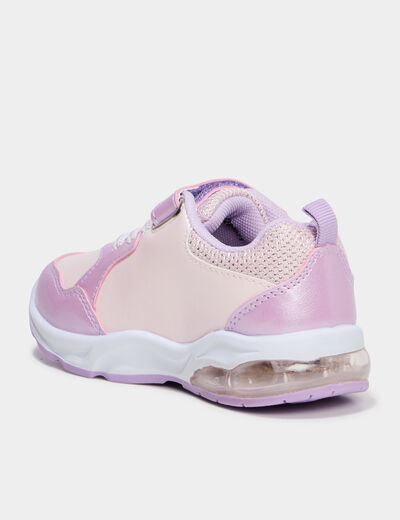 Baskets running lumineuses Gabby rose fille