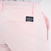 Bermuda short chino straight stretch rose homme