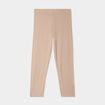 Legging élastiqué 7/8ème sable femme