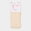 Collant opaque beige fille