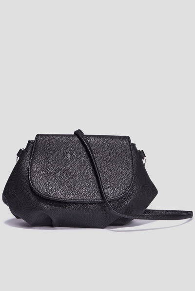 Sac besace noir femme