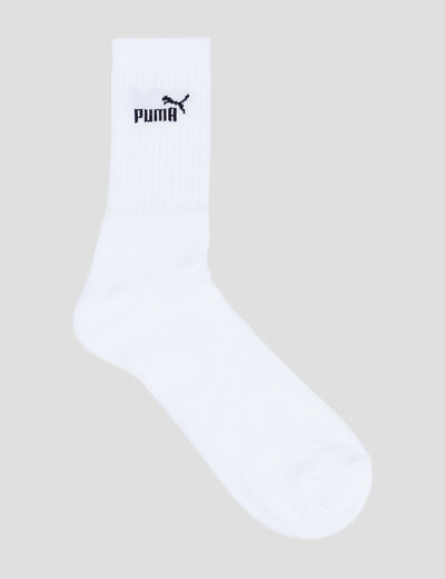Lot 3 paires chaussettes Puma blanc homme