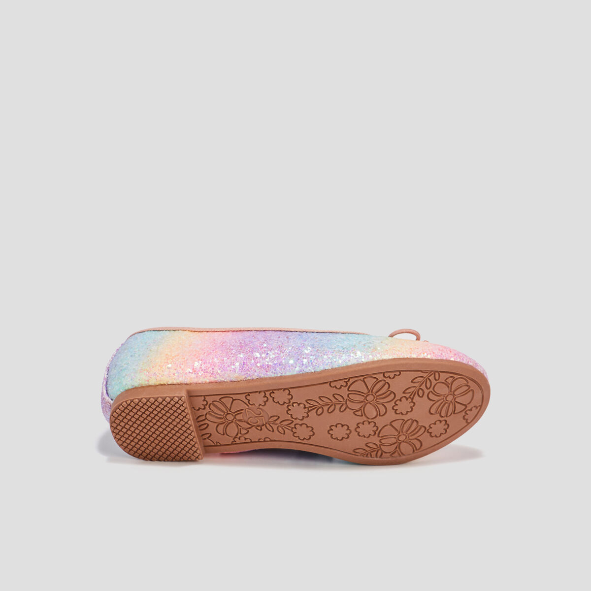 Ballerines &agrave; paillettes multicolore fille