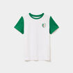 T-shirt maillot de football Alg&eacute;rie blanc fille