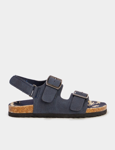 Sandales bleu marine garçon