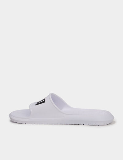 Claquettes de plage Puma Divecat blanc homme