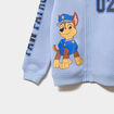 Sweat zippé à capuche Pat Patrouille bleu ciel garçon