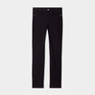 Jeans slim taille haute 5 poches denim noir femme