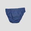 Lot 4 slips bleu homme