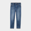 Jean stretch slim 7/8 &egrave;me denim stone femme
