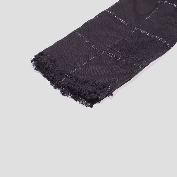 Foulard noir femme