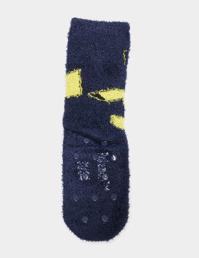 Lot de 2 chaussettes Pokémon Pikachu bleu garçon