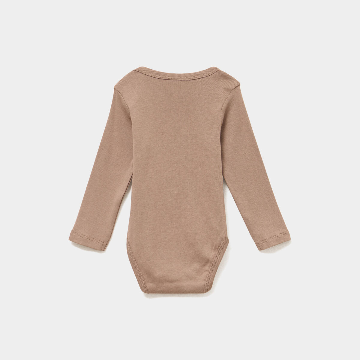 Lot 3 bodies US coton manches longues marron b&eacute;b&eacute;