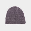 Bonnet tricot&eacute; gris fonc&eacute; mixte