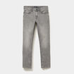 Jeans denim straight 5 poches Creeks denim gris homme