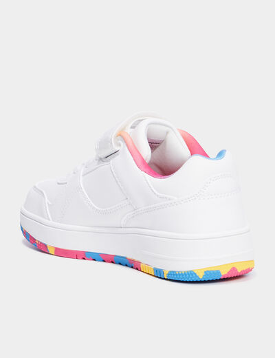 Tennis basses Champion Rainbow multicolore fille