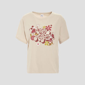t shirt manches courtes mickey sable femme T-shirt manches courtes Mickey sable femme