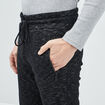 Pantalon jogging taille élastiquée noir homme