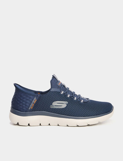 Baskets running Slip-ins Skechers bleu homme