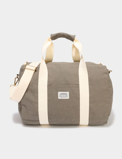 Sac bowling vert kaki femme