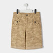 Bermuda droit beige garçon