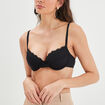 Soutien-gorge corbeille dentelle noir femme