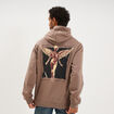 Sweat hoodie &agrave; capuche Nirvana sable homme