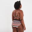 Haut de maillot de bain triangle bleu p&eacute;trole femme grande taille