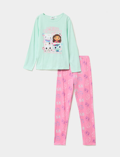 Ensemble pyjama Gabby maison magique parme fille