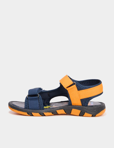 Sandales à scratchs Naruto multicolore garçon