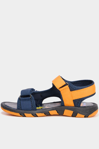 Sandales &agrave; scratchs Naruto multicolore gar&ccedil;on