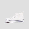Tennis montantes en toile Creeks blanc fille